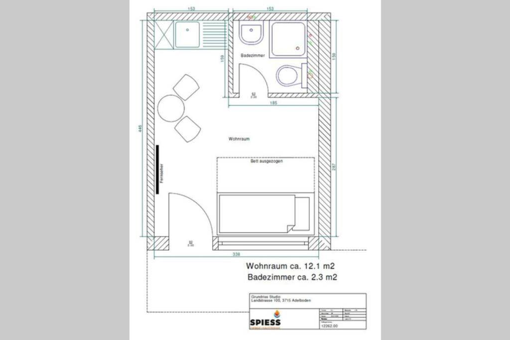 Studio Im Modernen Alpenstyle Adelboden Ngoại thất bức ảnh